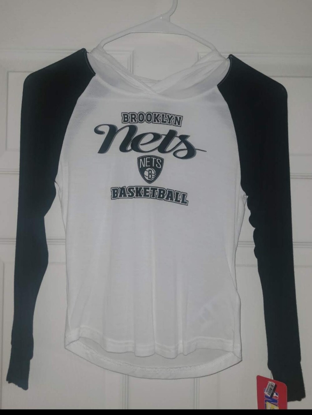 NBA Brooklyn Nets Kids Hoodie - Black & White